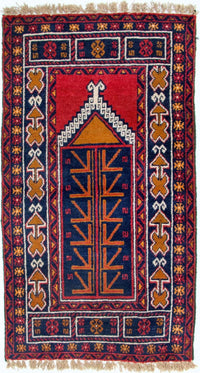 Belutsch Teppich 76x130cm - Orientteppich - mehrfarbig – product image