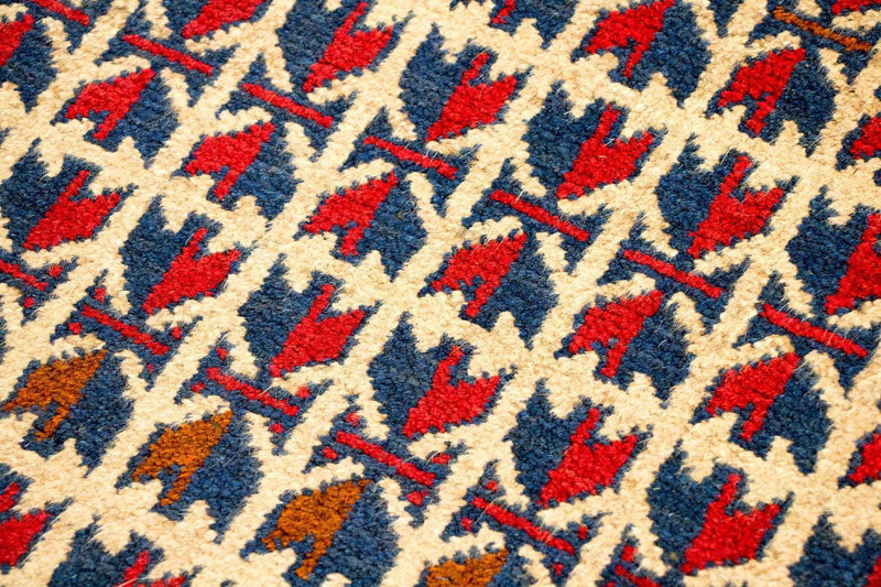 Belutsch Teppich 77x130cm - Orientteppich - rot