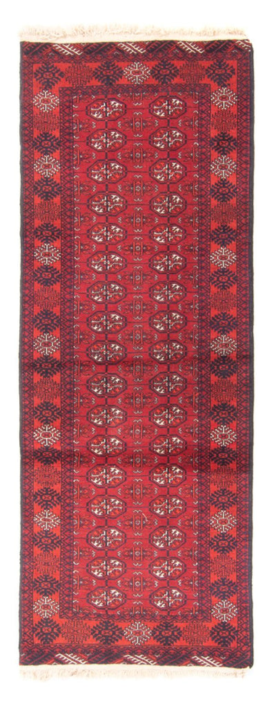 Turkaman Teppich 74x194cm - Orientteppich - rot