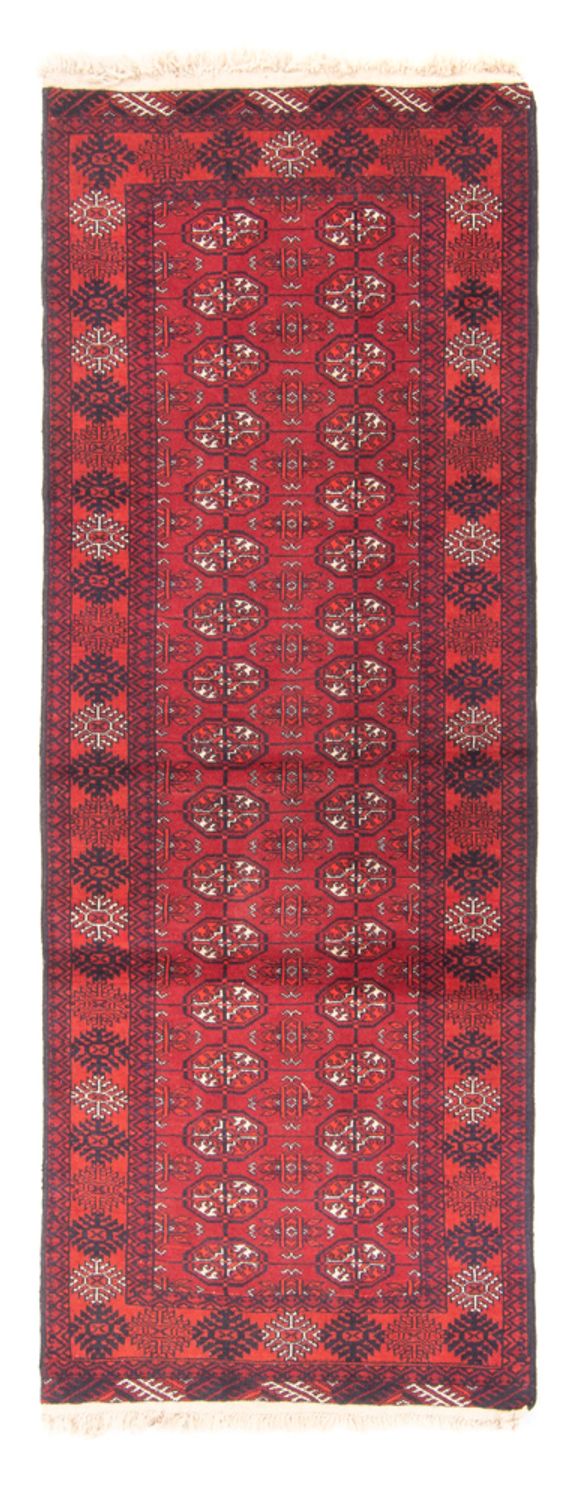 Turkaman Teppich 74x194cm - Orientteppich - rot