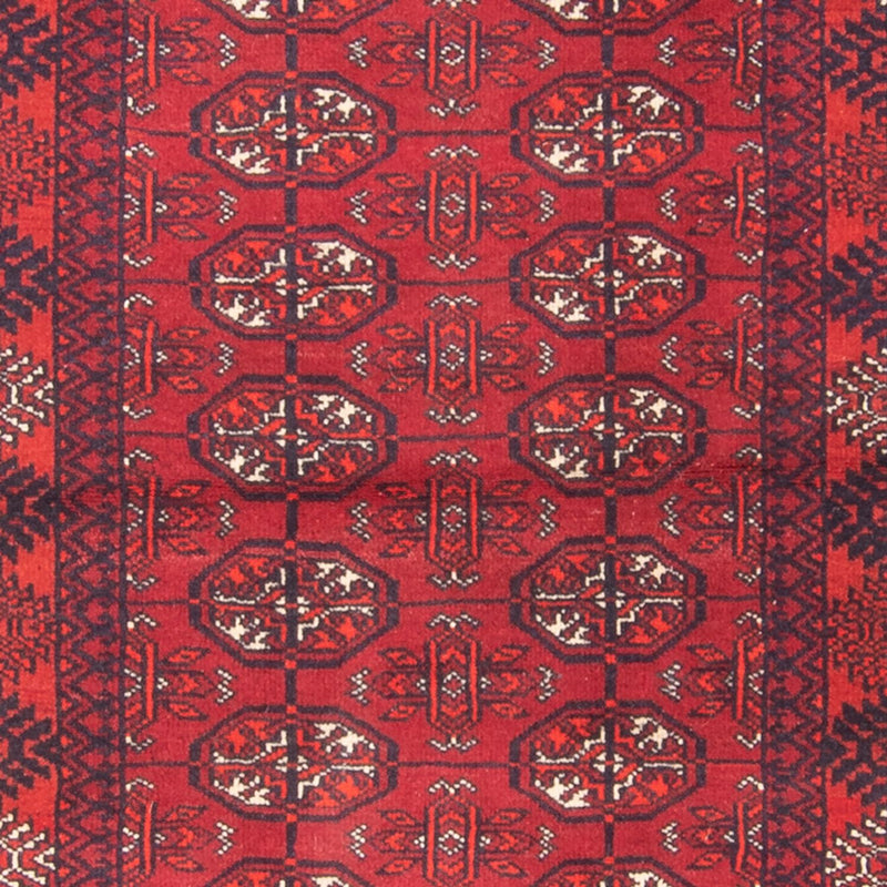 Turkaman Teppich 74x194cm - Orientteppich - rot