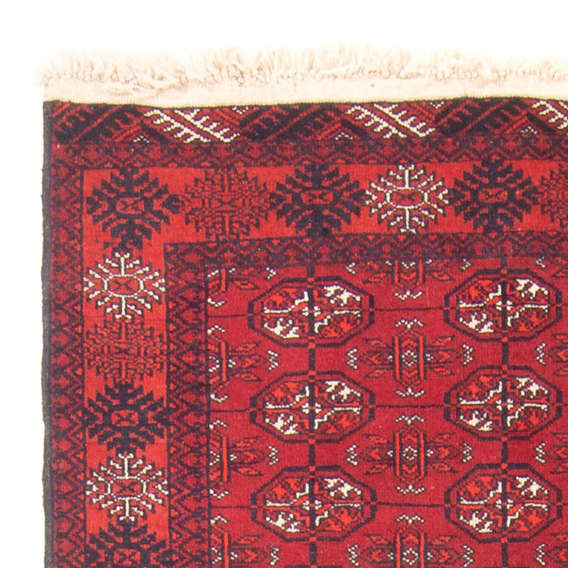 Turkaman Teppich 74x194cm - Orientteppich - rot