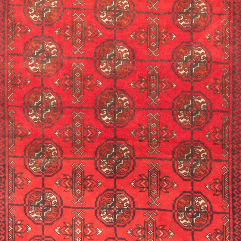 Turkaman Teppich 83x196cm - Orientteppich - rot