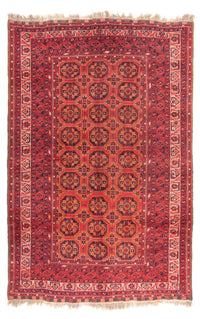 Turkaman Teppich 157x246cm - Orientteppich - rot – product image