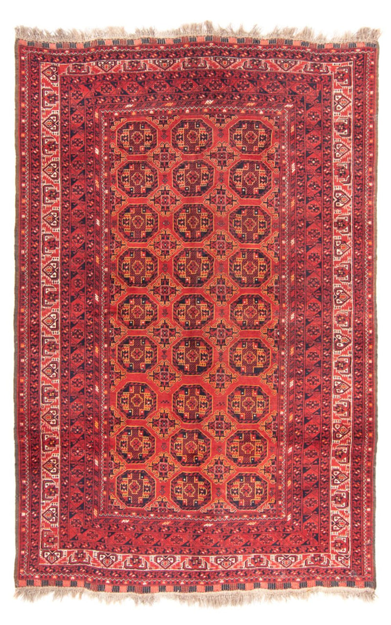 Turkaman Teppich 157x246cm - Orientteppich - rot