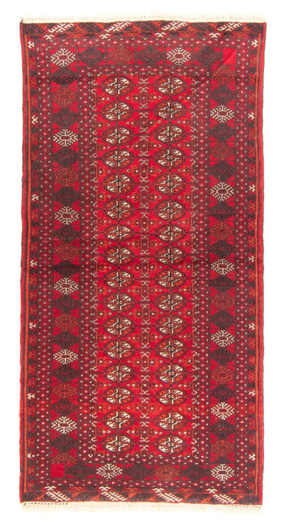 Turkaman Teppich 83x180cm - Orientteppich - rot