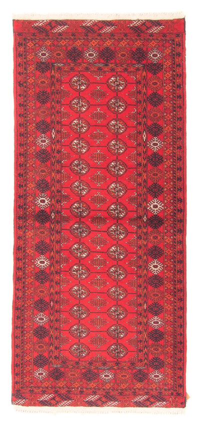Turkaman Teppich 97x177cm - Orientteppich - rot