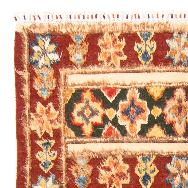 Berber Teppich 158x211cm - Wollteppich - mehrfarbig