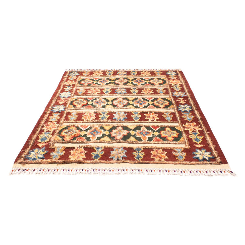 Berber Teppich 158x211cm - Wollteppich - mehrfarbig
