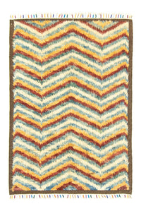 Berber Teppich 147x206cm - Wollteppich - bunt – product image