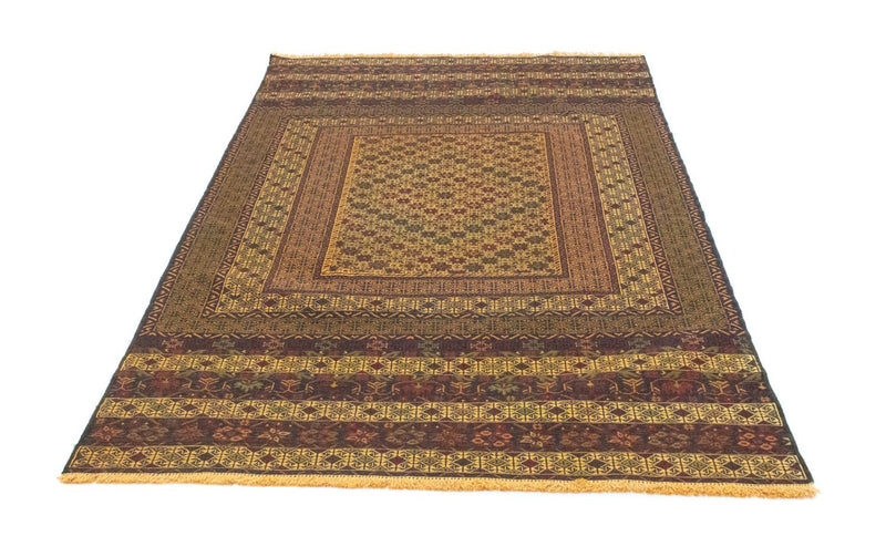 Kelim Afghan Teppich 137x198cm - mehrfarbig