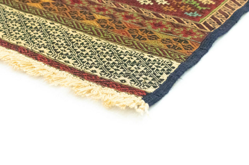 Kelim Afghan Teppich 85x208cm - beige