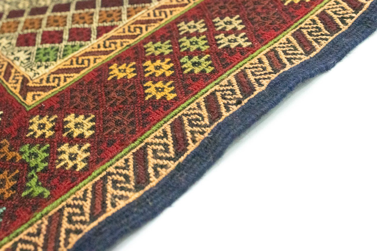 Kelim Afghan Teppich 85x208cm - beige