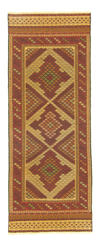 Kelim Afghan Teppich 82x212cm - mehrfarbig – product image