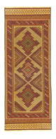Kelim Afghan Teppich 82x212cm - mehrfarbig