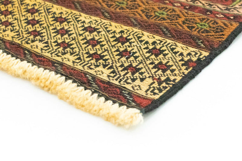 Kelim Afghan Teppich 82x212cm - mehrfarbig