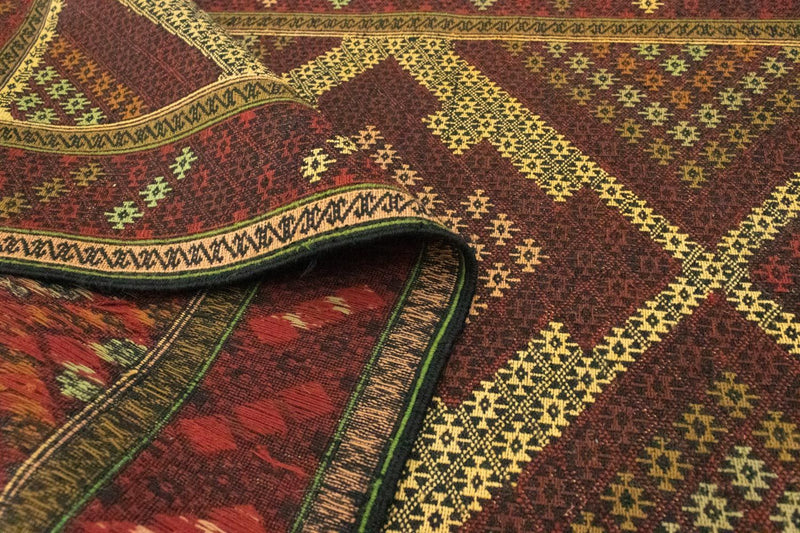 Kelim Afghan Teppich 82x212cm - mehrfarbig