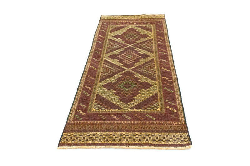 Kelim Afghan Teppich 82x212cm - mehrfarbig