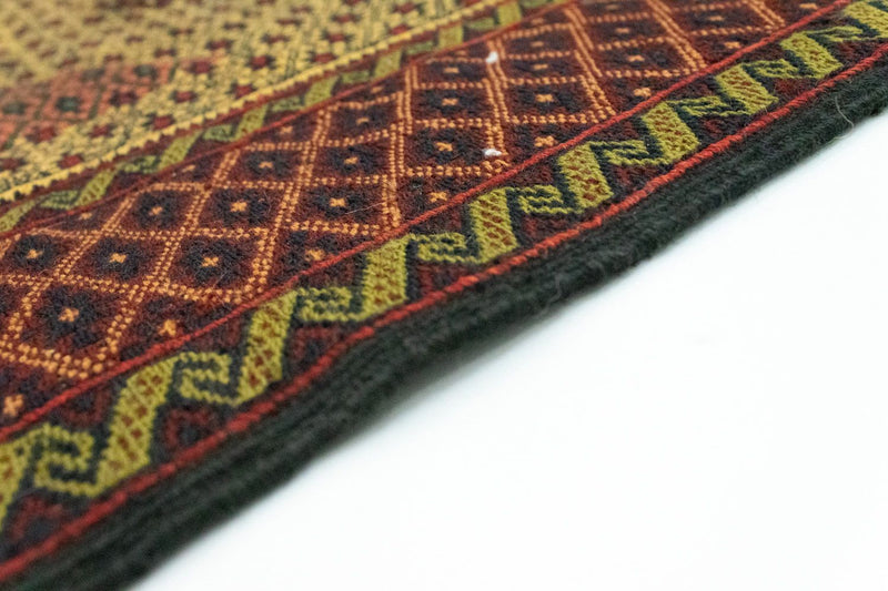 Kelim Afghan Teppich 82x201cm - beige