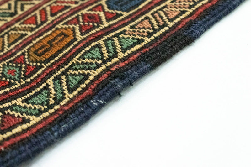 Kelim Afghan Teppich 87x137cm - beige