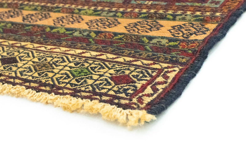 Kelim Afghan Teppich 84x202cm - blau