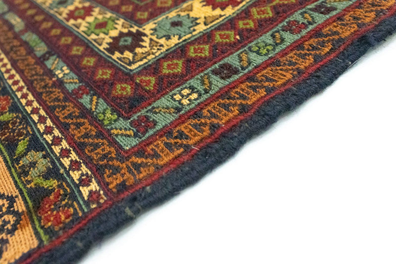 Kelim Afghan Teppich 84x202cm - blau