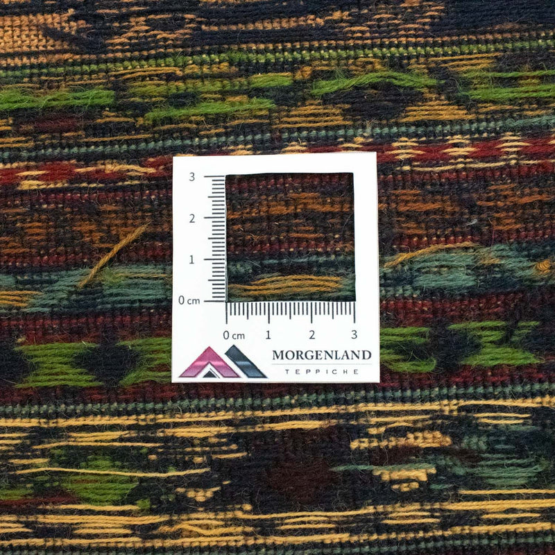 Kelim Afghan Teppich 84x202cm - blau