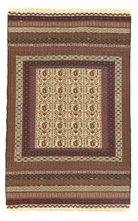 Kelim Afghan Teppich 123x196cm - beige – product image