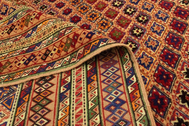 Kelim Afghan Teppich 154x196cm - orange