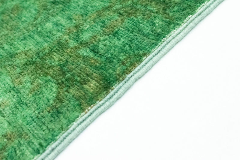 Ziegler Modern Teppich 78x123cm - Orientteppich - grün
