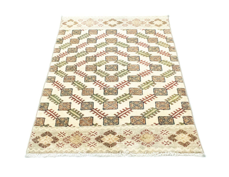 Ziegler Modern Teppich 80x124cm - Orientteppich - mehrfarbig