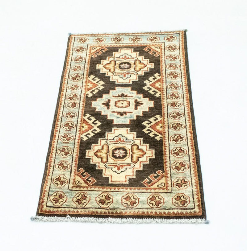 Ziegler Teppich 52x97cm - Orientteppich - blau