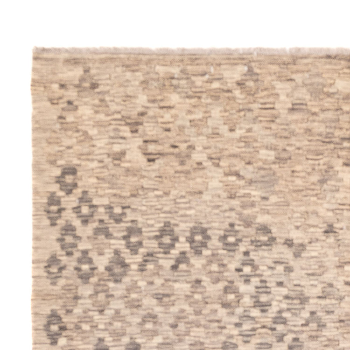 Kelim Modern Teppich 177x250cm - dunkelbeige