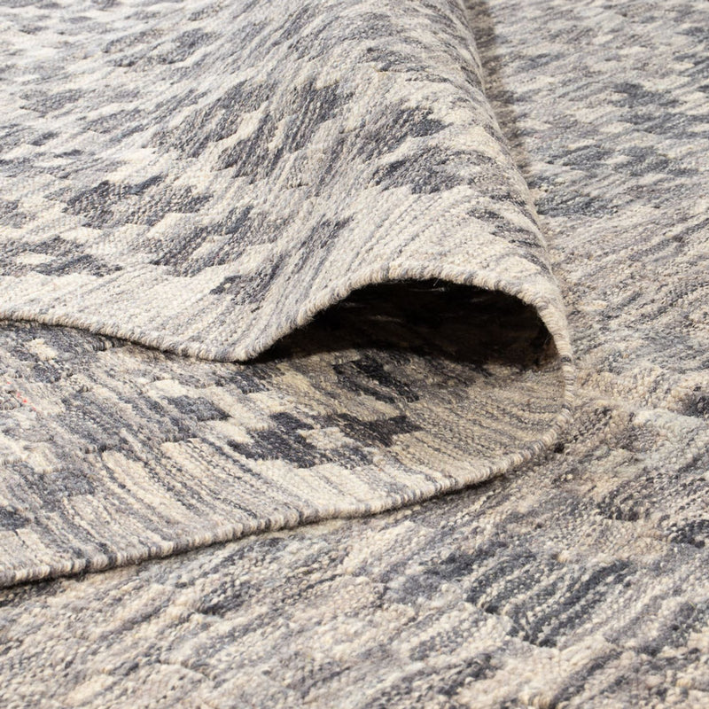 Kelim Modern Teppich 177x250cm - dunkelbeige