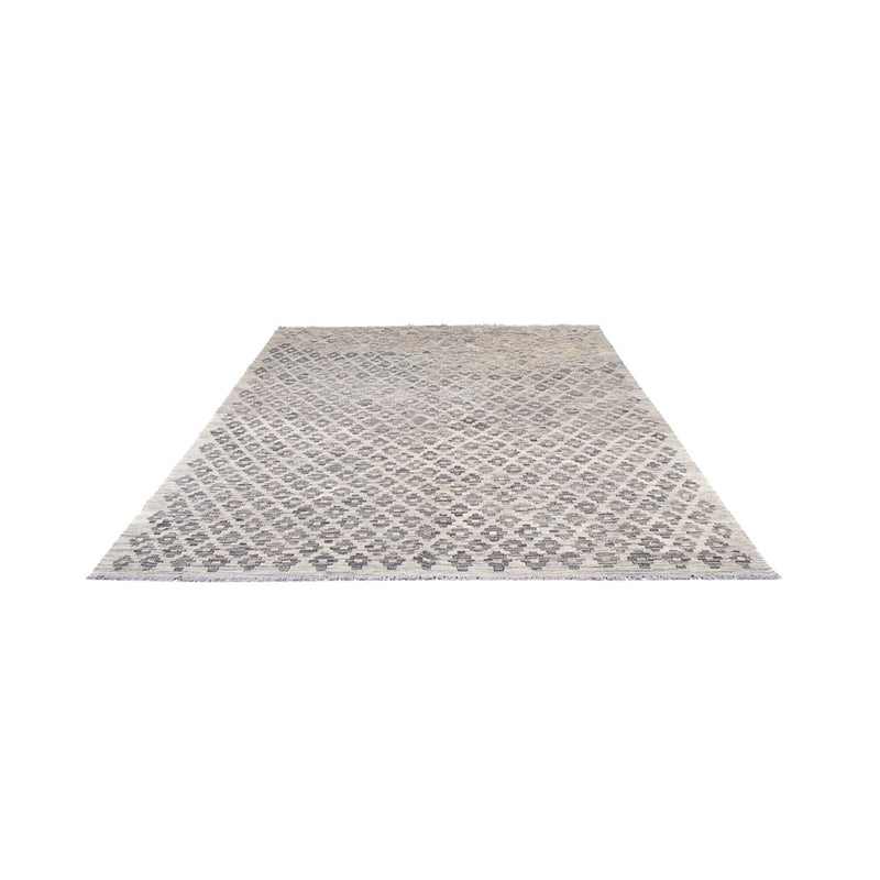 Kelim Modern Teppich 177x250cm - dunkelbeige