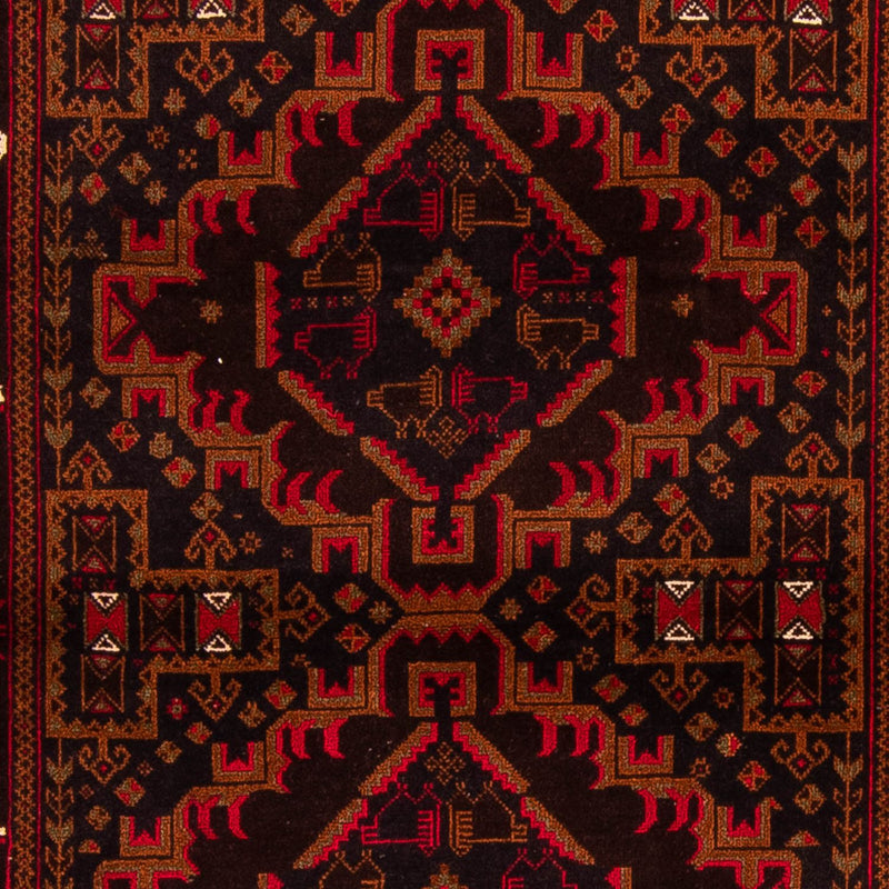 Belutsch Teppich 125x204cm - Orientteppich - braun
