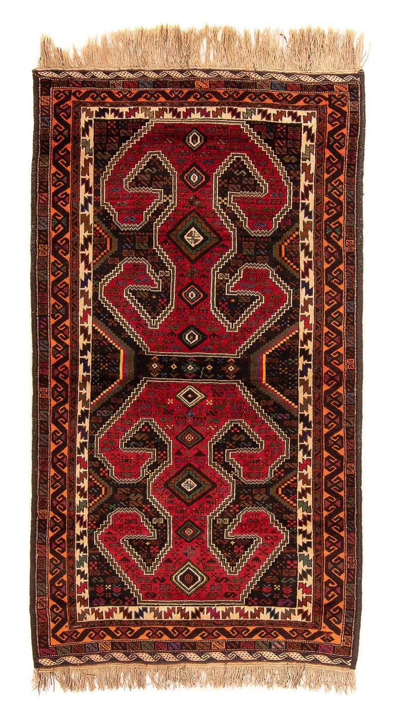 Belutsch Teppich 115x214cm - Orientteppich - mehrfarbig