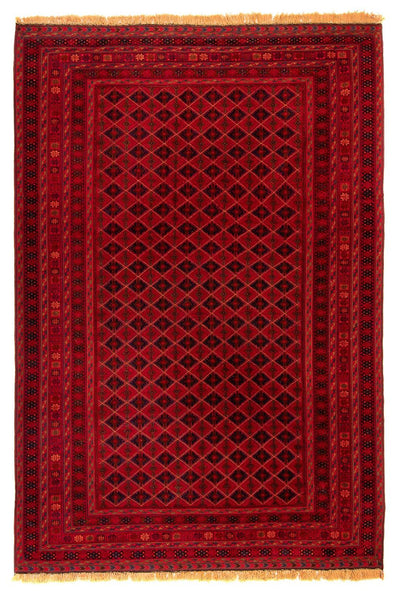 Buchara Teppich 208x283cm - Orientteppich - dunkelrot
