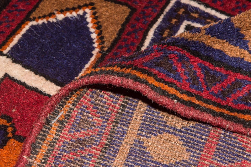 Belutsch Teppich 83x130cm - Orientteppich - mehrfarbig