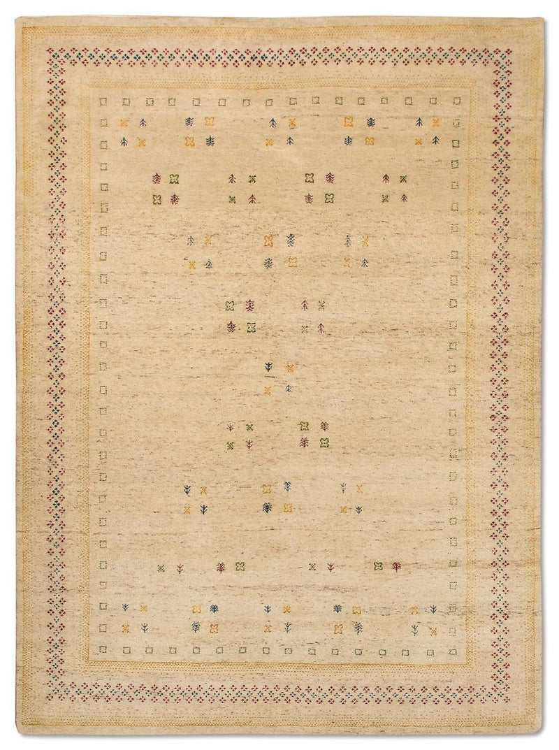 Loribaft Teppich Croco - Wollteppich