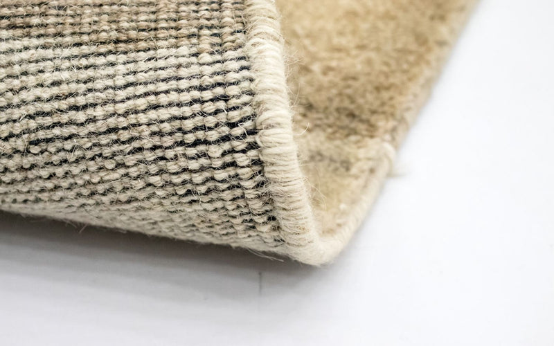 Gabbeh Teppich Indus 80x240cm - Wollteppich - beige