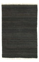 Kelim Modern Teppich 170x240cm - schwarz