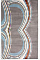 Designer Teppich 153x241cm - mehrfarbig
