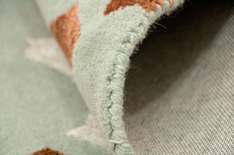 Designer Teppich 157x239cm - mehrfarbig
