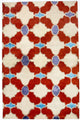 Wollteppich 153x243cm - beige