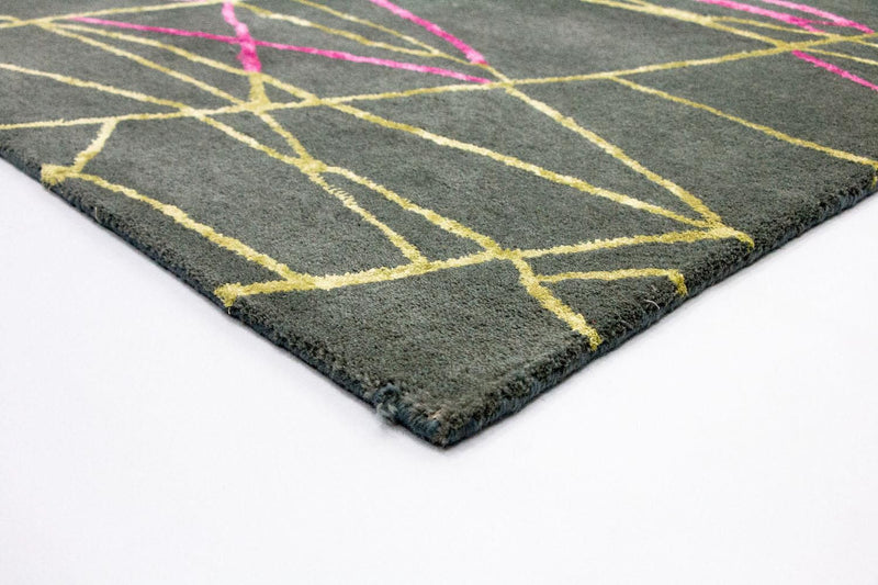 Designer Teppich 155x240cm - mehrfarbig