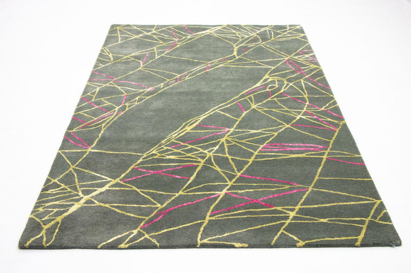 Designer Teppich 155x240cm - mehrfarbig