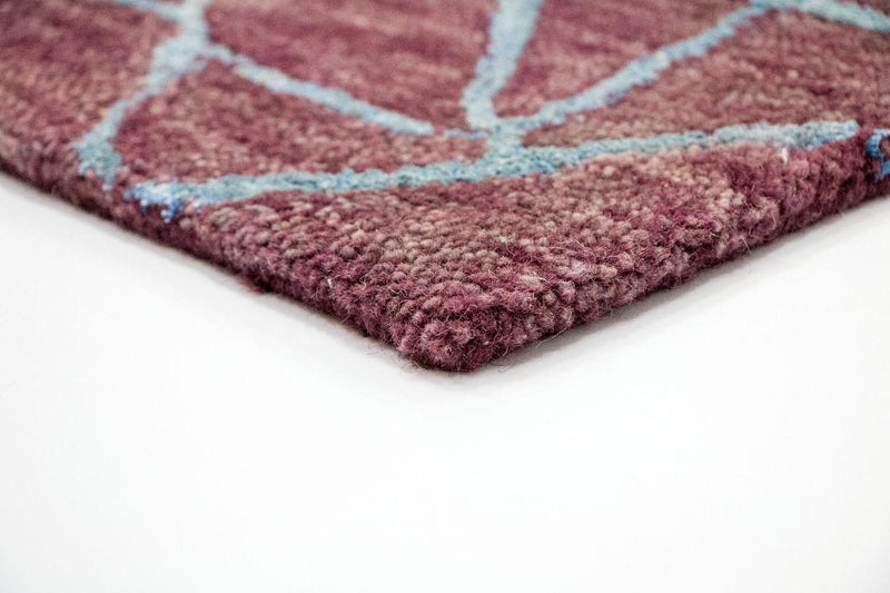 Designer Teppich 153x245cm - braun