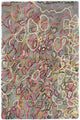 Designer Teppich 153x241cm - mehrfarbig