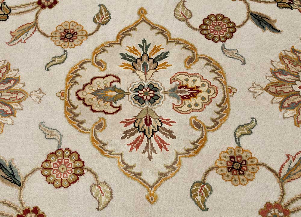 Wollteppich - 180 x 270 cm - creme